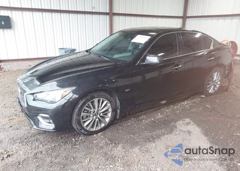 2018 Infiniti Q50 3.0T Luxe from USA, damaged, VIN JN1EV7AR0JM441895